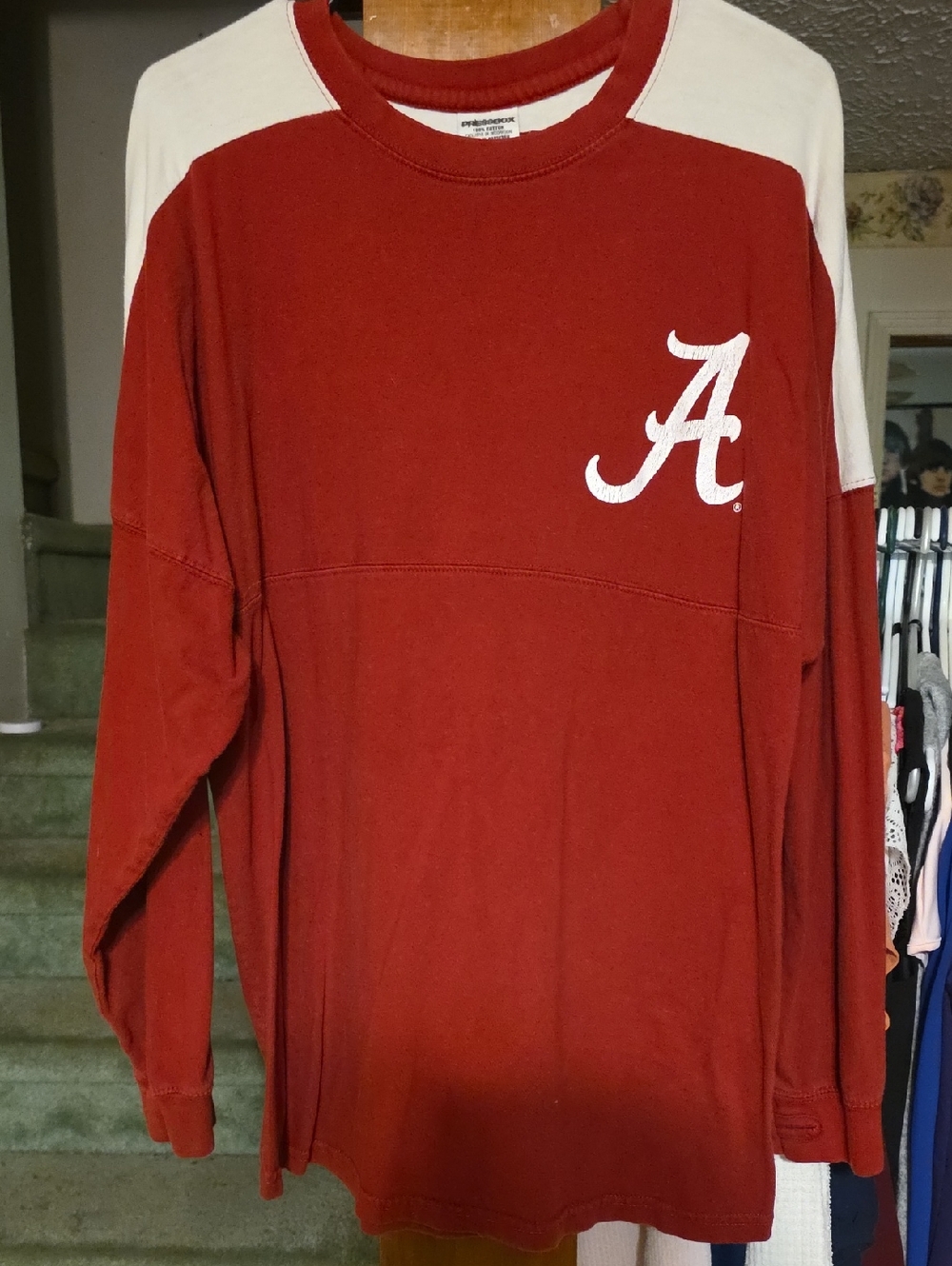 Pressbox Red Long Sleeve Shirt